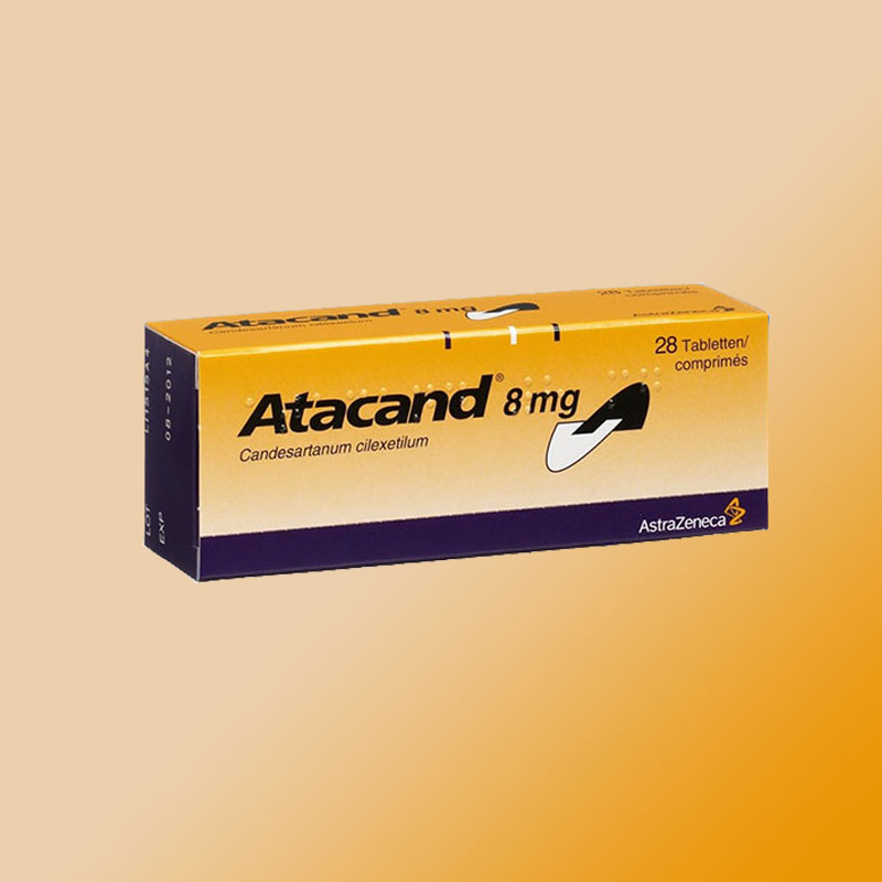 ATACAND 8 mg 28 tablet kutusunun resmi