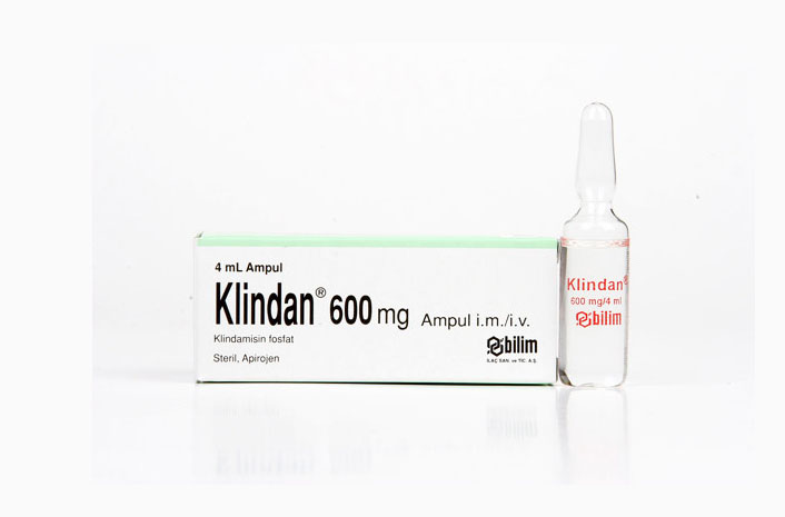 KLINDAN 600 mg 1 ampül kutusunun resmi