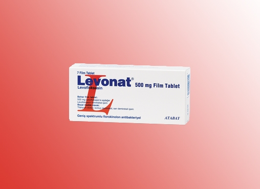 LEVONAT 500 mg 7 film tablet kutusunun resmi