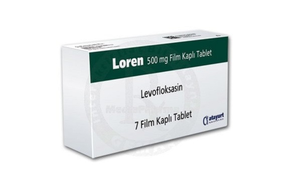 LOREN 500 mg 7 film tablet kutusunun resmi