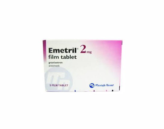 EMETRIL 2 mg 5 film tablet kutusunun resmi