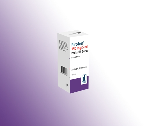 PIROFEN 150 mg/5 ml pediatrik şurup kutusunun resmi