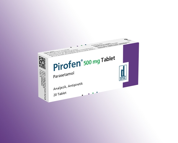 PIROFEN 500 mg 20 tablet kutusunun resmi
