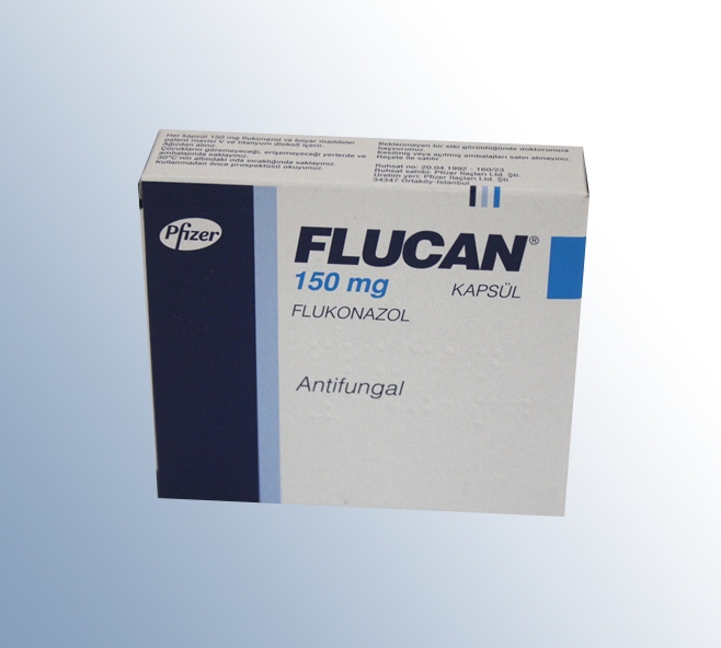 FLUCAN 150 mg 6 kapsül kutusunun resmi