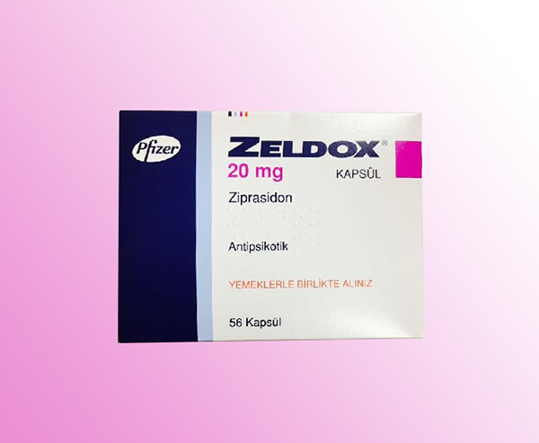ZELDOX 20 mg 56 kapsül kutusunun resmi