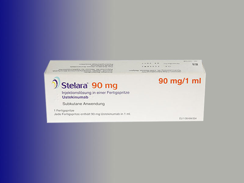 STELARA 90 mg SC kullanıma hazır enjektör.
