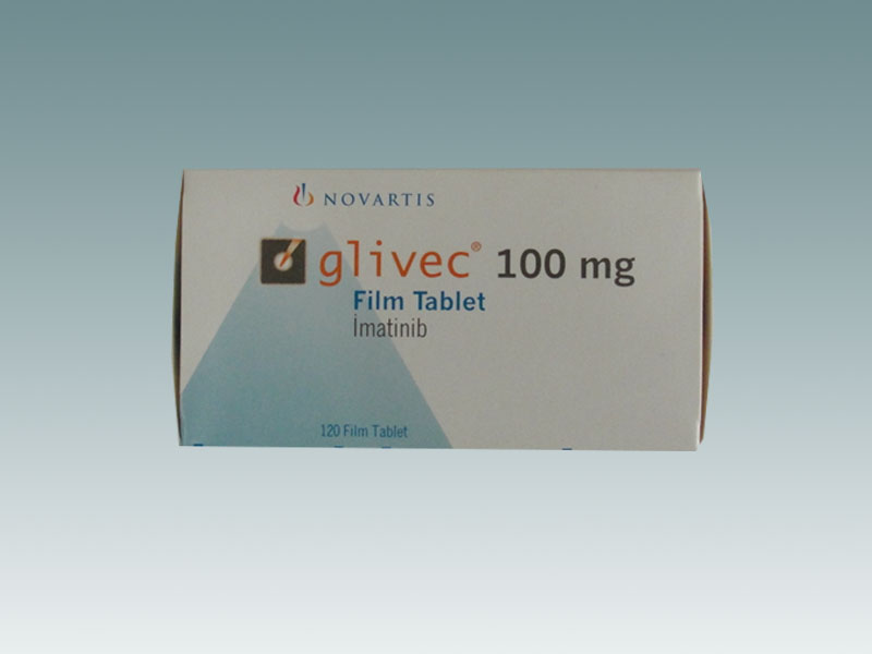 GLIVEC 100 mg 120 film tablet kutusunun resmi
