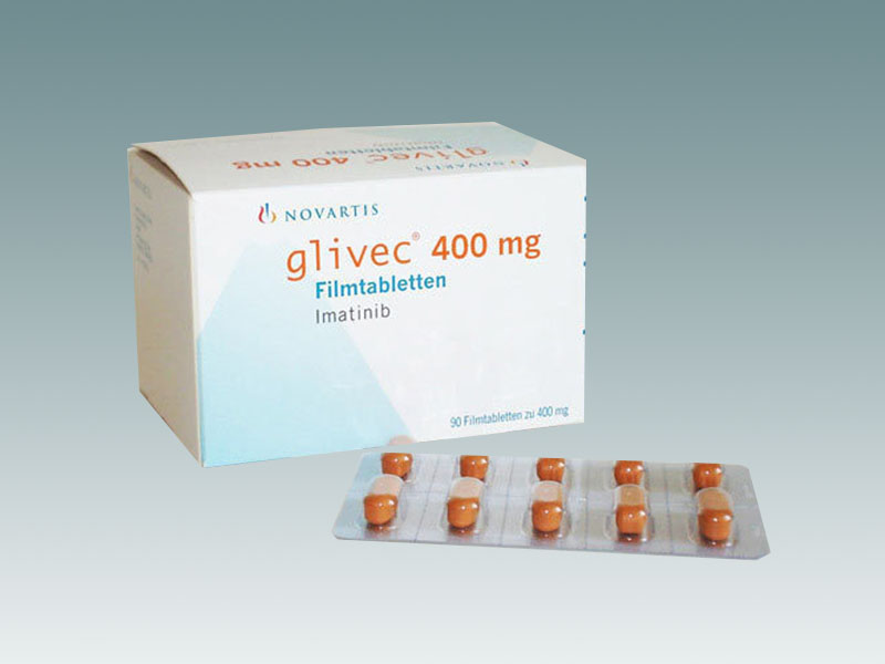 GLIVEC 400 mg 30 film kaplı tablet kutusunun resmi