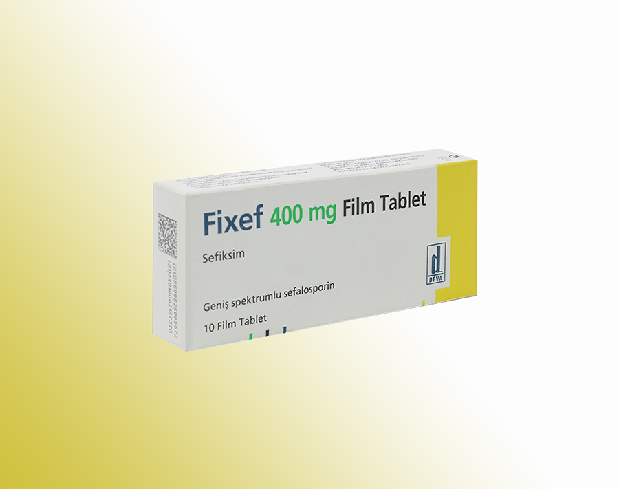 FIXEF 400 mg 10 film tablet kutusunun resmi