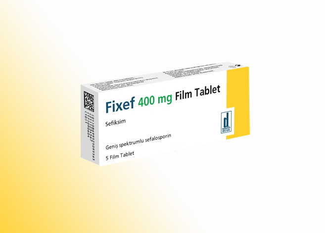 FIXEF 400 mg 5 film tablet kutusunun resmi