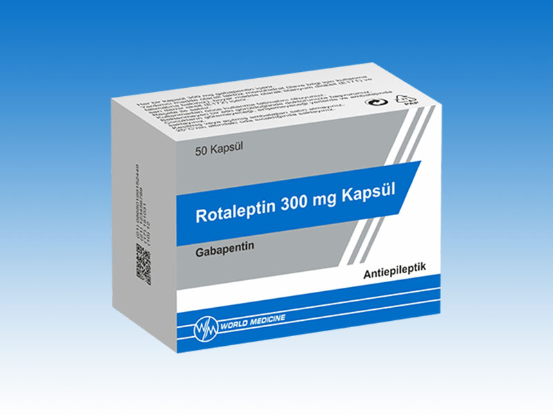 ROTALEPTIN 300 mg 50 kapsül kutusunun resmi