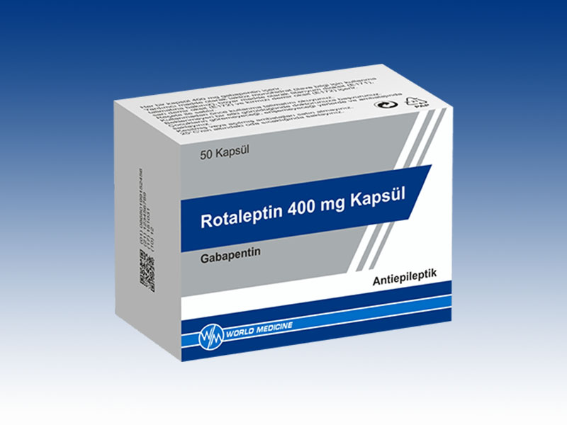 ROTALEPTIN 400 mg 50 kapsül kutusunun resmi