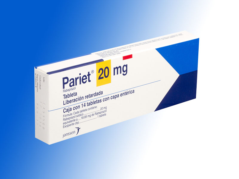 PARIET 20 mg 28 enterik tablet kutusunun resmi