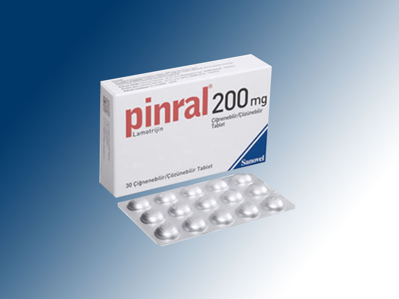 PINRAL 200 mg 30 çiğnenebilir/çözünebilir tablet kutusunun resmi