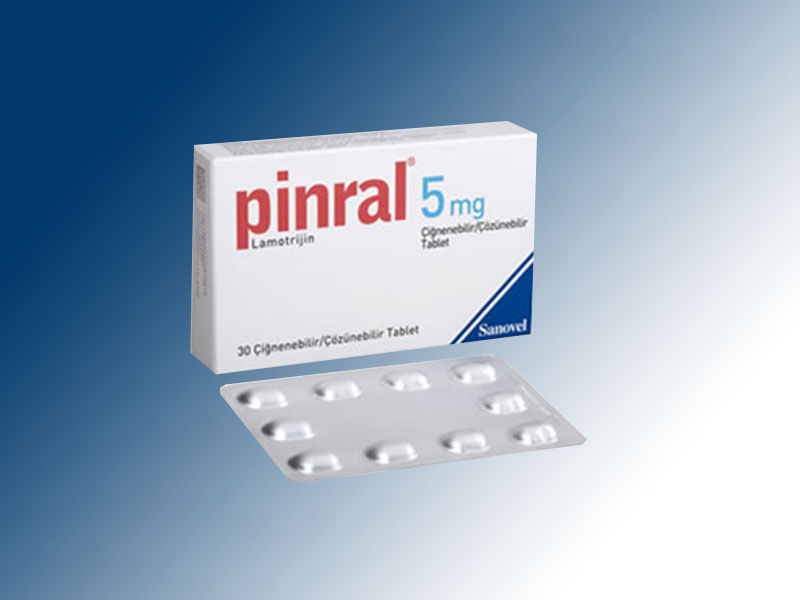 PINRAL 5 mg 30 çiğnenebilir/çözünebilir tablet kutusunun resmi