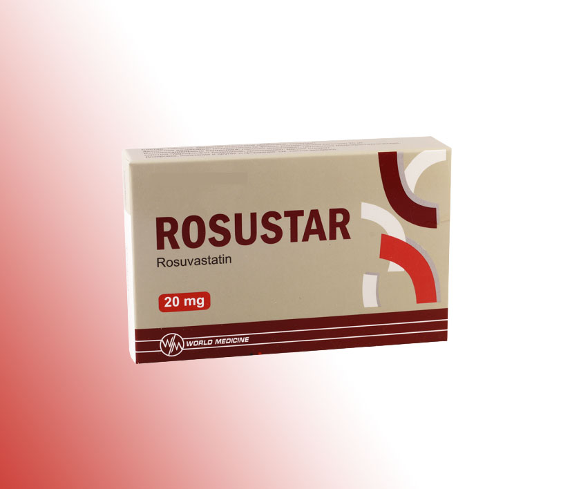 ROSUSTAR 20 mg 28 film kaplı tablet kutusunun resmi
