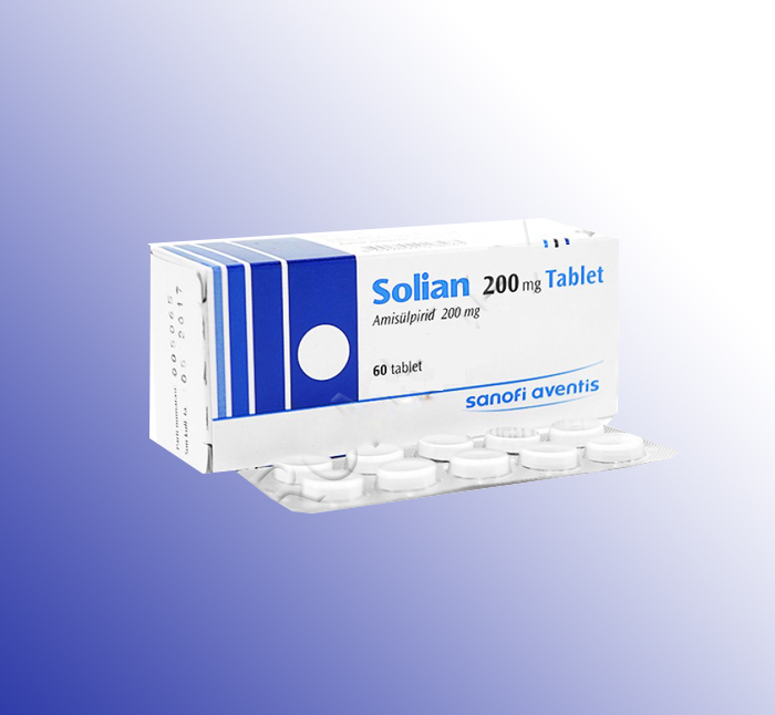 SOLIAN 200 mg 60 tablet kutusunun resmi