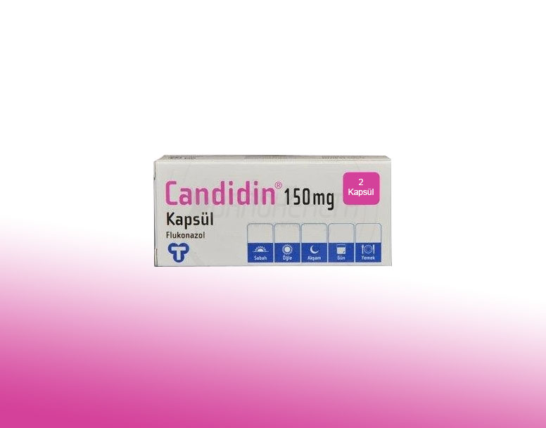 CANDIDIN 150 mg 2 kapsül kutusunun resmi