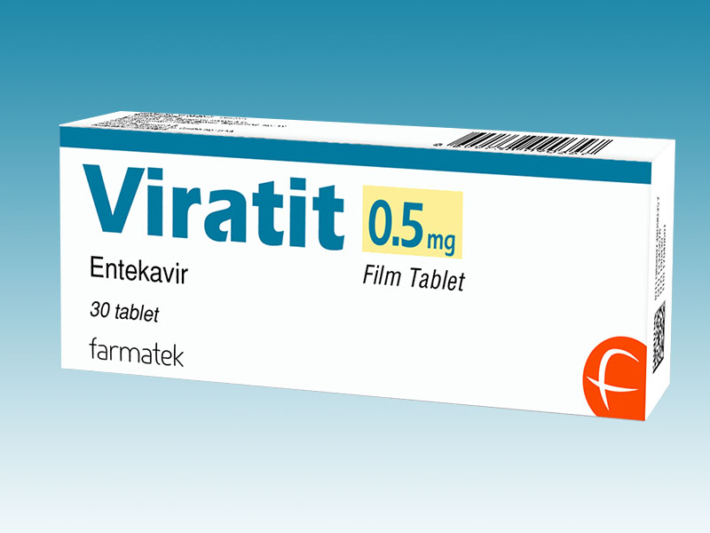 VIRATIT 0.5 mg 30 film tablet kutusunun resmi