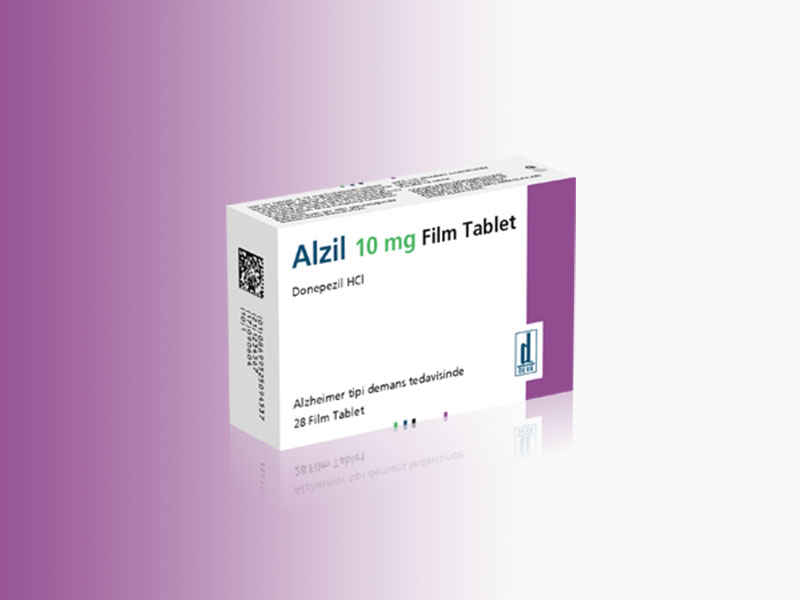 ALZIL 10 mg 28 film tablet kutusunun resmi
