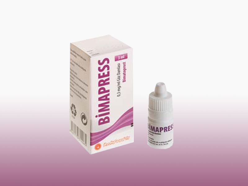 BIMAPRESS 0.3 mg 3 ml göz damlası kutusunun resmi