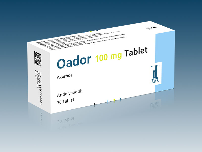 OADOR 100 mg 30 tablet kutusunun resmi