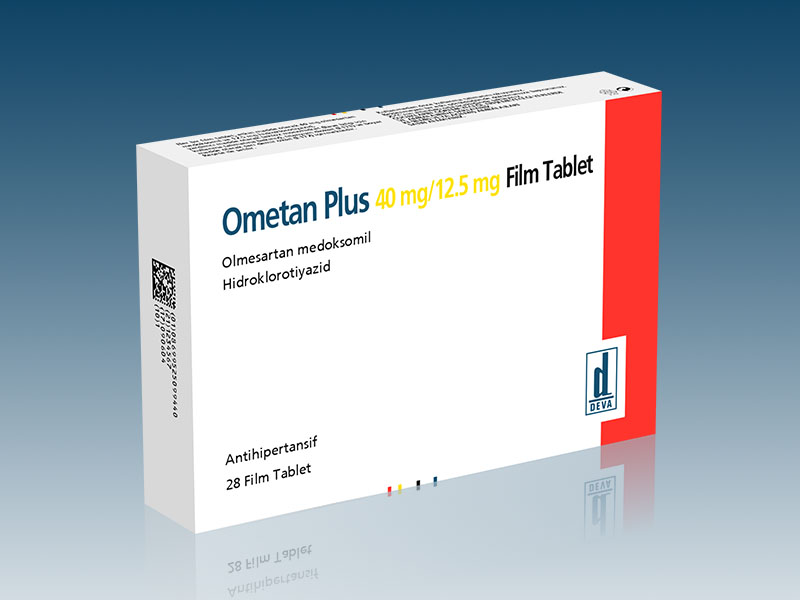 OMETAN PLUS 40/12.5 mg 28 film tablet kutusunun resmi